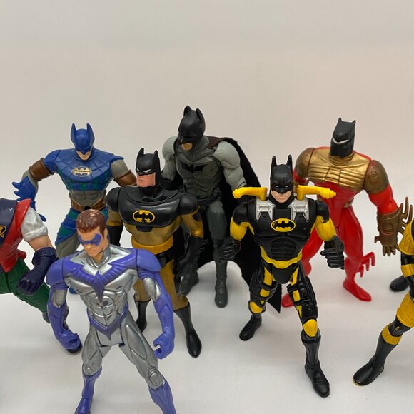 Vintage Lot of DC Comics Batman Action Figure Toys - Picture 3 of 6